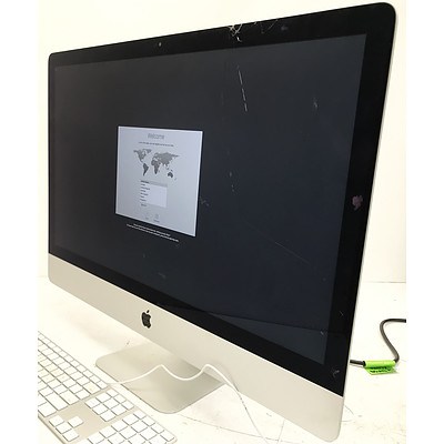 Apple iMac A1419 27 inch Widescreen Core i5 4670 3.4GHz