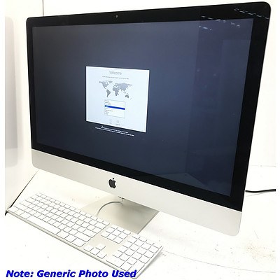 Apple A1419 27 inch Widescreen Core i5 4670 3.4GHz