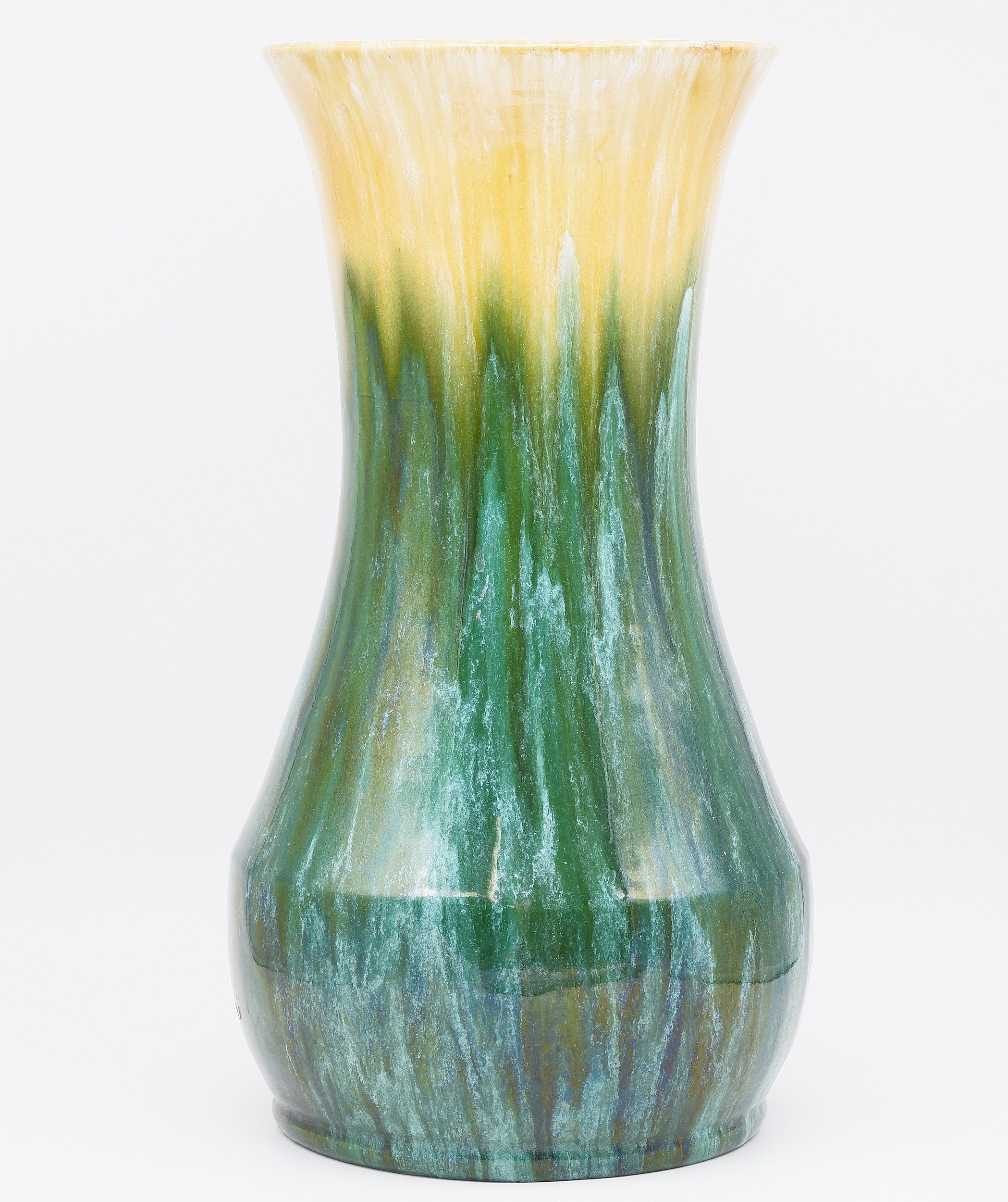 'Large John Campbell Tasmania Pottery Vase'