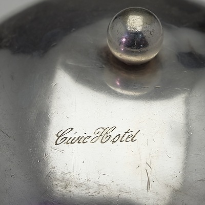 Angus & Coote Silver Plate Civic Hotel Meat Cover