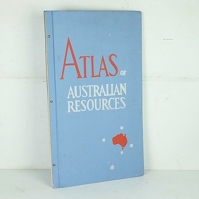 Large Format Folio Atlas Of Australian Resources Second Series Published Canberra 1977