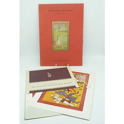 Group of Various Folio Booklets on Indian Miniature Paintings