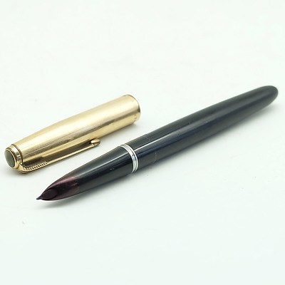 Parker Fountain Pen With 12K Gold Filled Lid
