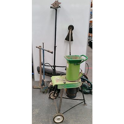Petrol/Electric Garden Machinery and Hand Tools - Lot of Seven