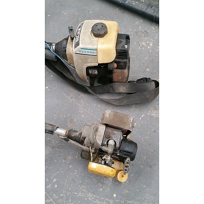 Petrol/Electric Garden Machinery and Hand Tools - Lot of Seven