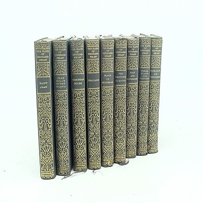 Nine Volumes of The Plays of Bernard Shaw