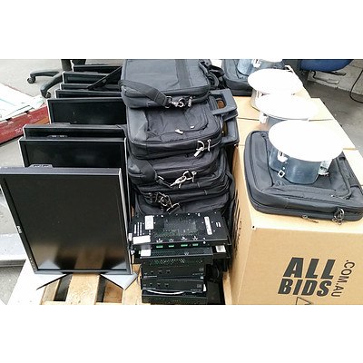 Bulk Lot of Assorted IT & AV Equipment