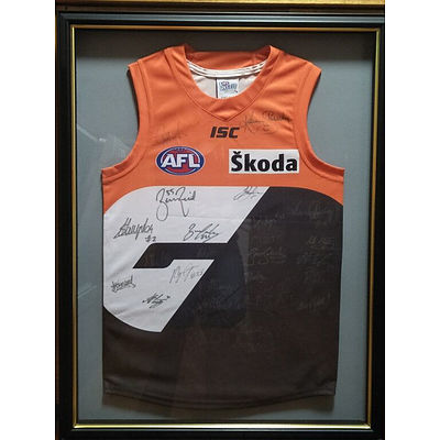 2012 GWS Jersey - Signed and Framed