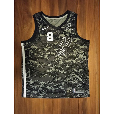 San Antonio Spurs NBA Singlet - Signed by Patty Mills (Unframed)