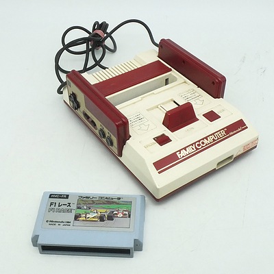 Nintendo Classic Mini Family Computer Game Console Plus F1 Race Cartridge
