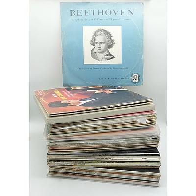 Group of 62 Records Including Beethoven, Peter Allen, Matt Monro, and More