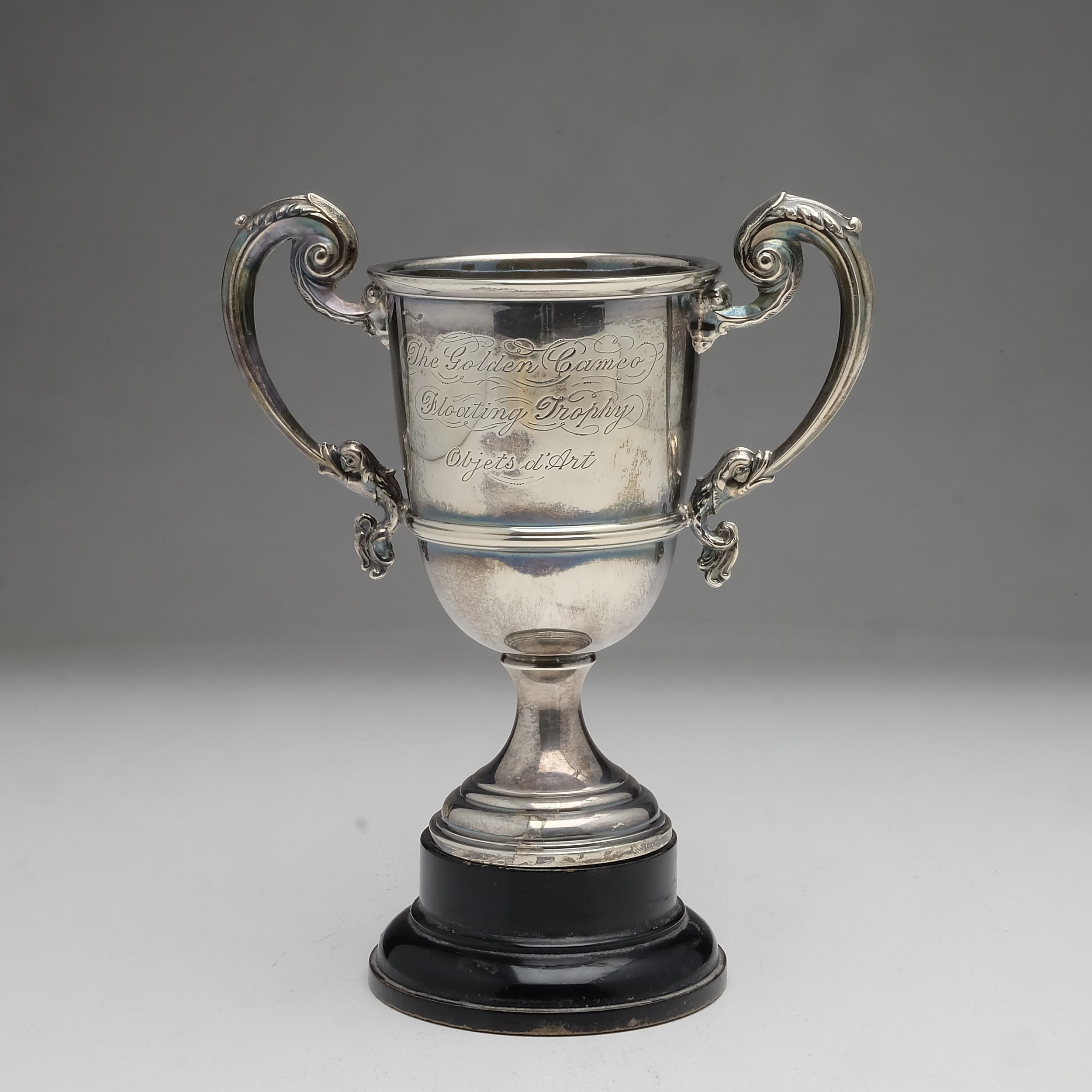 'Sterling Silver Trophy with Inscription Birmingham Page, Keen & Page 1935 171g'