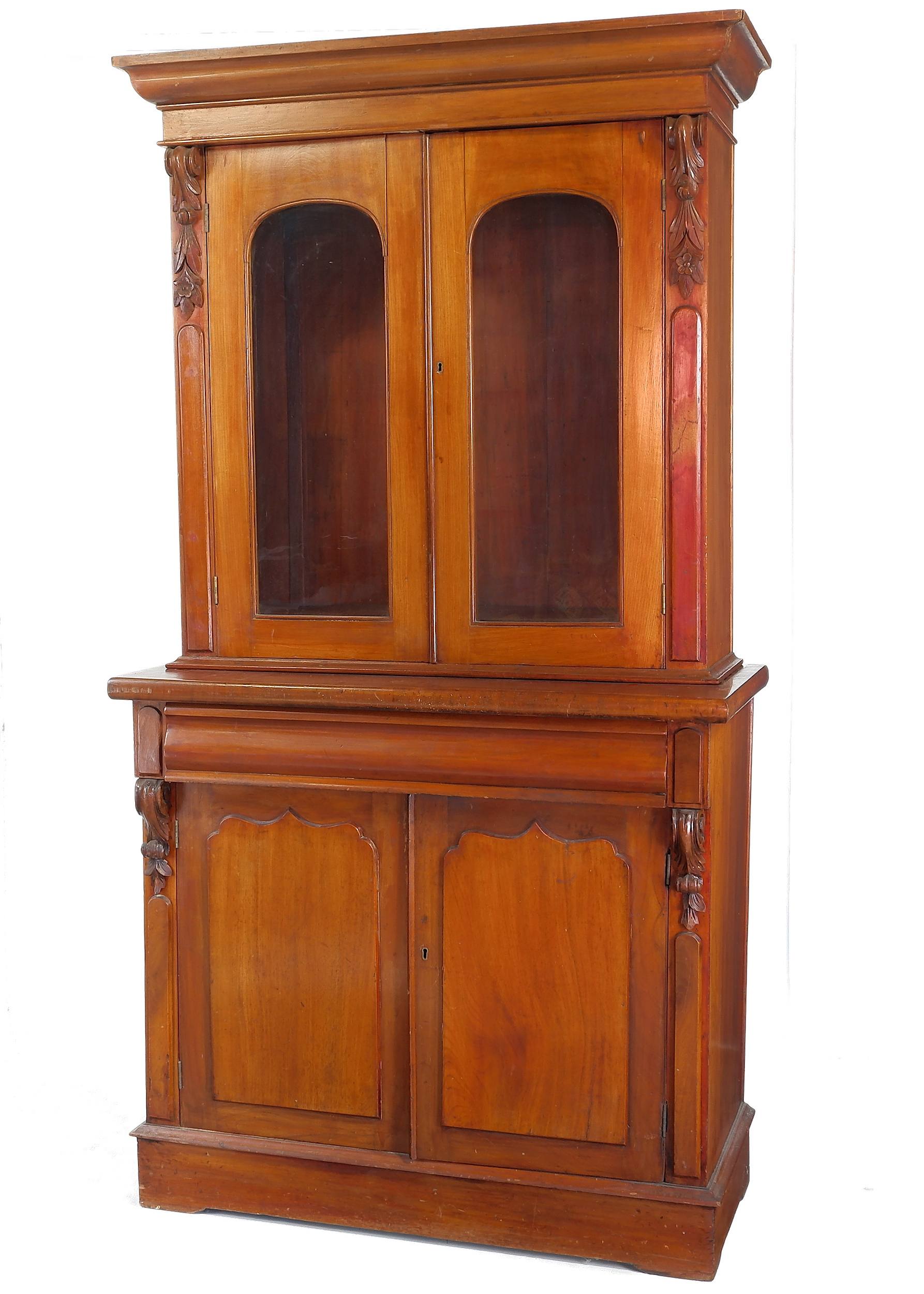 'Australian Cedar Bookcase Circa 1880'