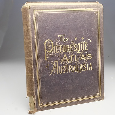 Antique Picturesque Atlas Australasia Vol. III