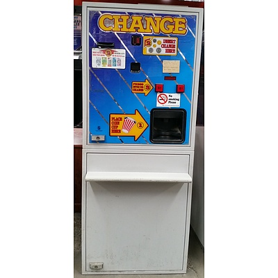 Electronic Change Vending Machine