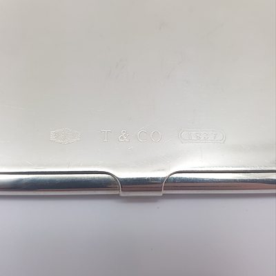 Tiffany and Co Sterling Silver Card Case