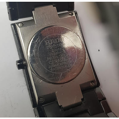 Genuine Rado Diastar Mens Watch Model Number 1520347 with Original Rado Band
