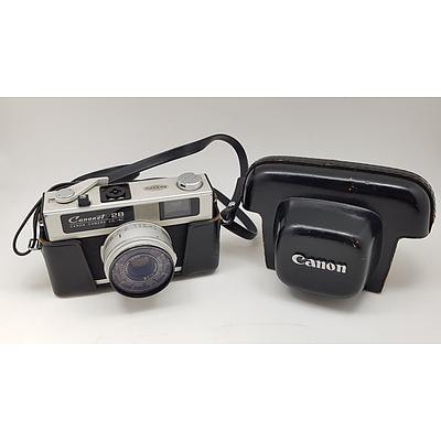 Canon Canonet 28 Camera with 40mm 1:2.8 Canon / Seiko Lense