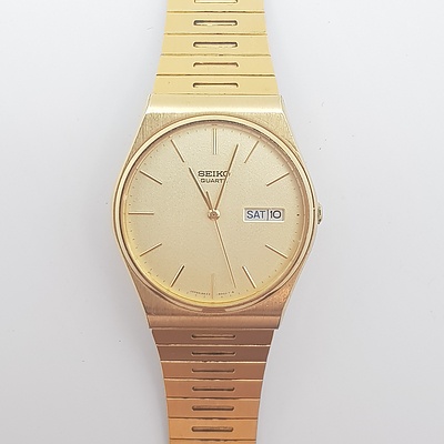 Circa 1983 Seiko Day / Date Mens Wrist Watch