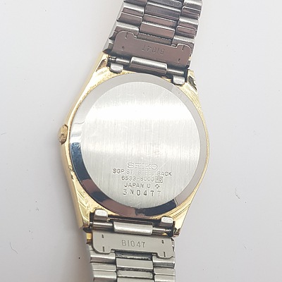 Circa 1983 Seiko Day / Date Mens Wrist Watch