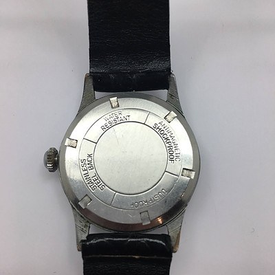 1950's Morley Wrist Watch - Manual Wind with Leather Band
