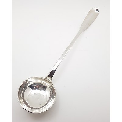 Louis XVII French Sterling Silver Ladle, Paris Duty marks for 950 Silver, Circa 1798, 261g