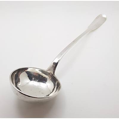 Louis XVII French Sterling Silver Ladle, Paris Duty marks for 950 Silver, Circa 1798, 261g