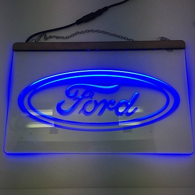 Illuminated FORD Sign, with power supply - working perfectly