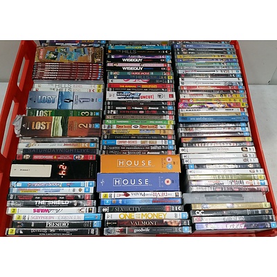 Assorted DVDs - Lot of 120