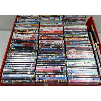 Assorted DVDs - Lot of 120