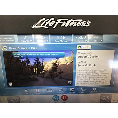 Life Fitness 95T Treadmill with FlexDeck Shock Absorption System  - RRP Over $5,000