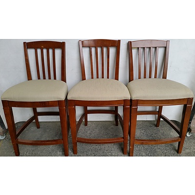 Dining and Breakfast Bar Chairs - Lot of Six