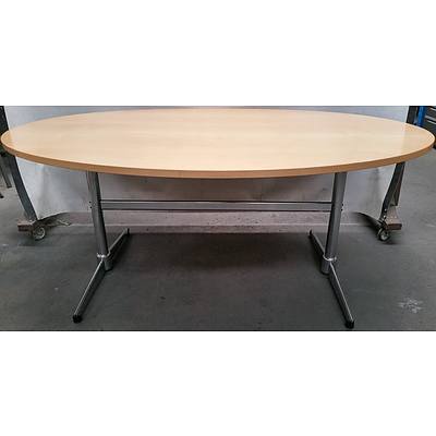 Oval Conference/Office Table