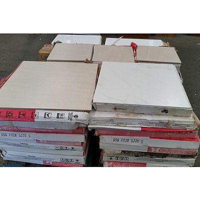 Selection of Wall and Floor Tiles - New