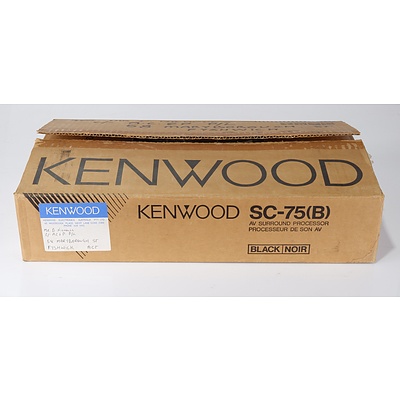 Kenwood SC-75 AV Surround Processor