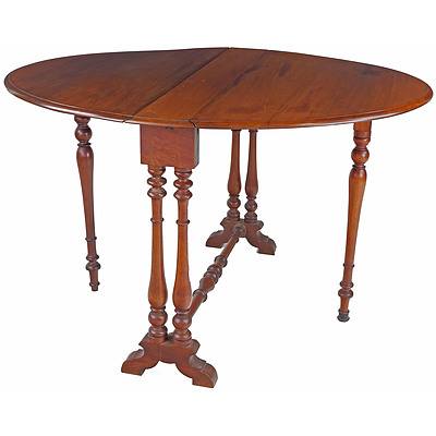Unusual Australian Cedar Sutherland Table, Early to Mid 20th Century