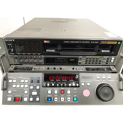 Sony DVW-500P Digital Betacam Digital VideoCassette Recorder