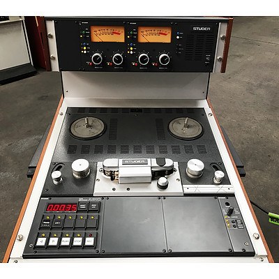 Studer A810 Reel-to-Reel Tape Recorder