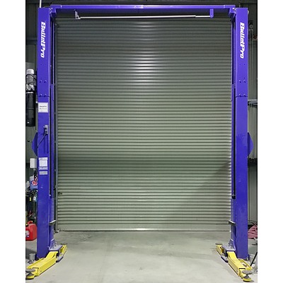 Bullet Pro 35A-M Two Post Clear Clear Floor Car Lift