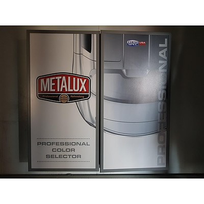 Metalux Two Door Color Selector