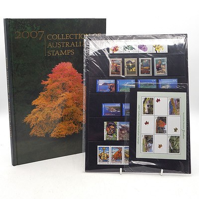 Collection of Australian Stamp Albums 2000-2010