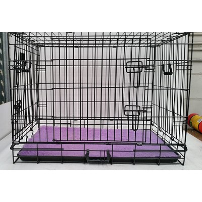 VeboPet 30" Collapsible Pet Crate