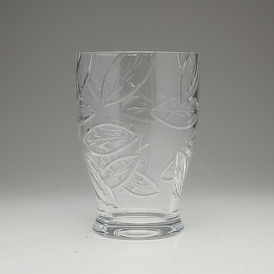 Royal Doulton Crystal Vase