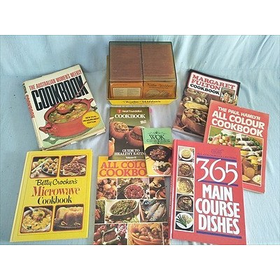 Cookbooks And Receipe Cards