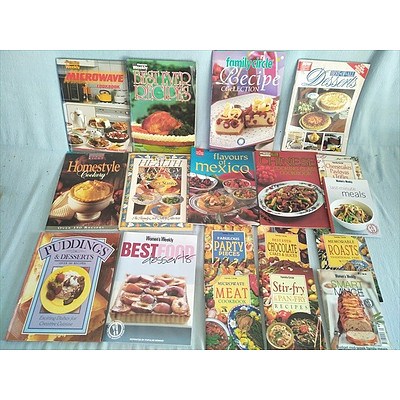 Cookbooks Including Family Circle And Women's Weekly