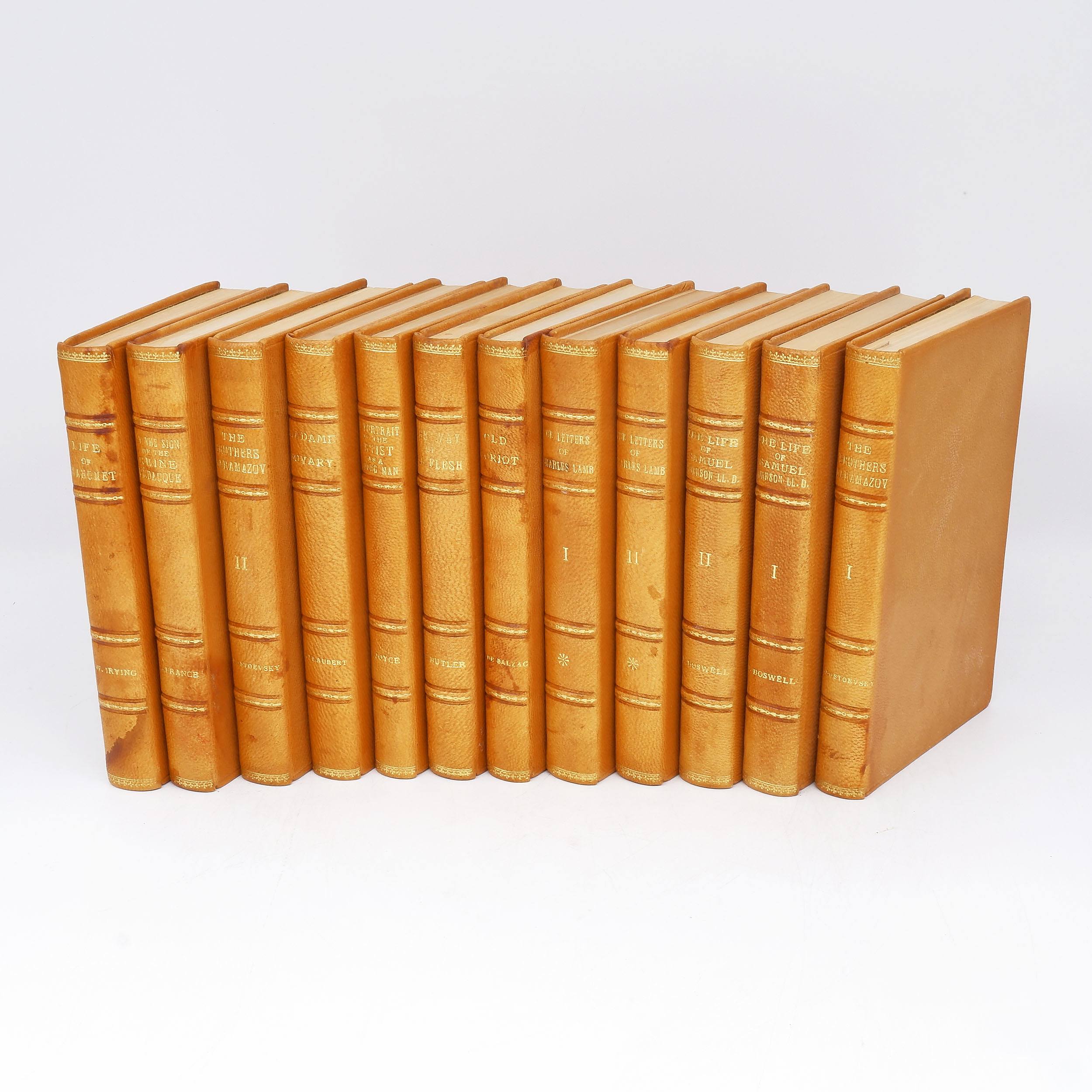 'Twelve Volumes of Everymans Library, London, J. M. Dent & Sons LTD'