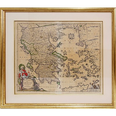 Antiquarian Map of Greece