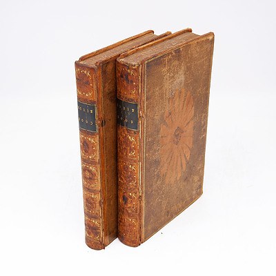 Two Volumes of Robin Hood, London, 1795