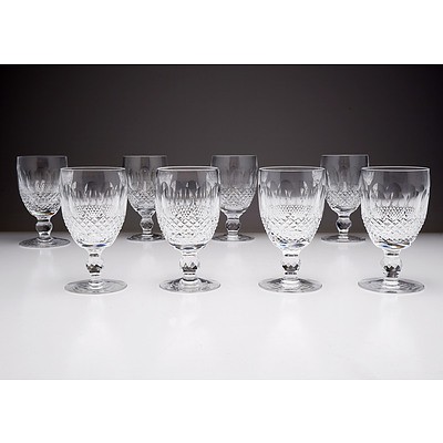 8 Waterford Crystal Port Glasses
