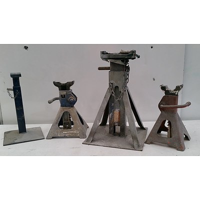 Jack Stands  Assorted - Lot of 4